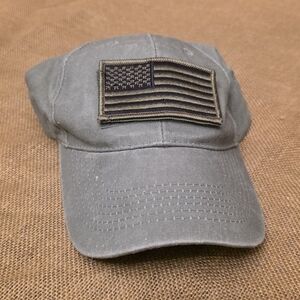 Eagle Crest Cap with Flag Patch